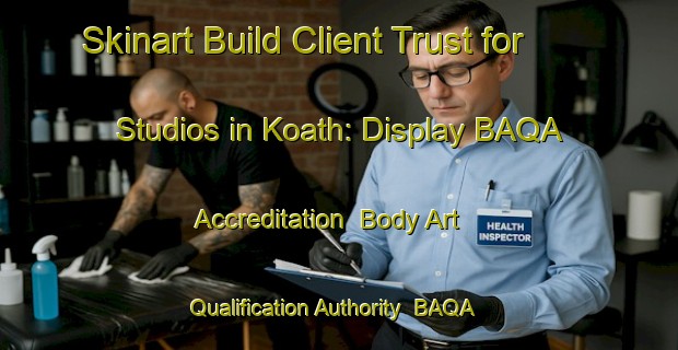 Skinart Build Client Trust for Studios in Koath: Display BAQA Accreditation | Body Art Qualification Authority | BAQA-India