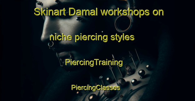 Skinart Damal workshops on niche piercing styles | PiercingTraining | PiercingClasses | SkinartTraining-India
