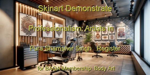 Skinart Demonstrate Professionalism: Artists in Pura Shamsher Singh - Register for BAQA Membership | Body Art Qualification Authority | BAQA-India