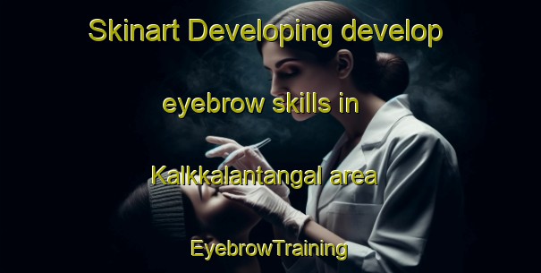 Skinart Developing develop eyebrow skills in Kalkkalantangal area | EyebrowTraining | EyebrowClasses | SkinartTraining-India