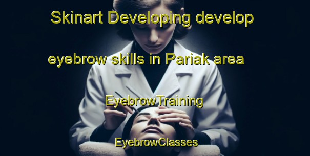 Skinart Developing develop eyebrow skills in Pariak area | EyebrowTraining | EyebrowClasses | SkinartTraining-India