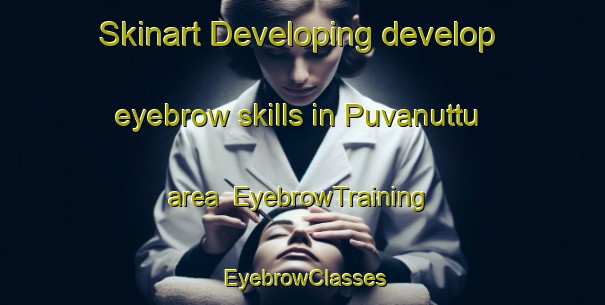 Skinart Developing develop eyebrow skills in Puvanuttu area | EyebrowTraining | EyebrowClasses | SkinartTraining-India
