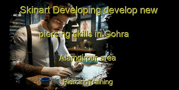 Skinart Developing develop new piercing skills in Gohra Alamgirpur area | #PiercingTraining #PiercingClasses #SkinartTraining-India