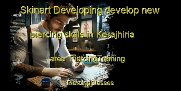 Skinart Developing develop new piercing skills in Kerajhiria area | #PiercingTraining #PiercingClasses #SkinartTraining-India