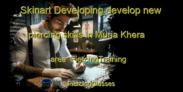 Skinart Developing develop new piercing skills in Muria Khera area | #PiercingTraining #PiercingClasses #SkinartTraining-India