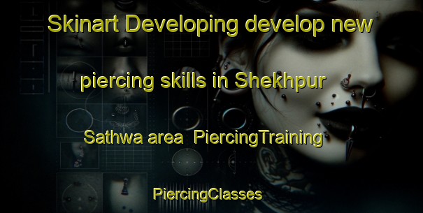 Skinart Developing develop new piercing skills in Shekhpur Sathwa area | PiercingTraining | PiercingClasses | SkinartTraining-India