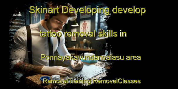 Skinart Developing develop tattoo removal skills in Ponnayakavundanvalasu area | #RemovalTraining #RemovalClasses #SkinartTraining-India