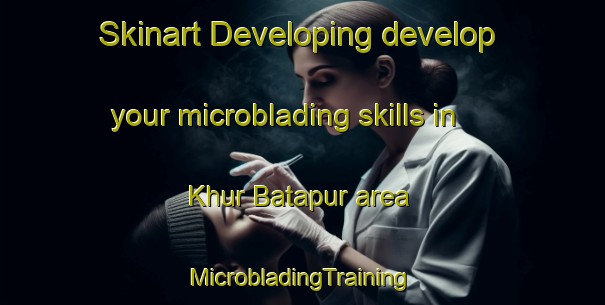 Skinart Developing develop your microblading skills in Khur Batapur area | #MicrobladingTraining #MicrobladingClasses #SkinartTraining-India