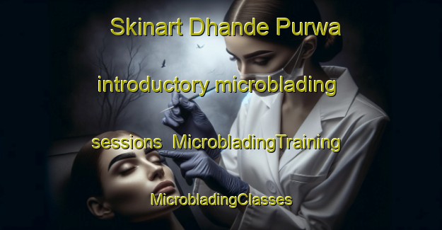 Skinart Dhande Purwa introductory microblading sessions | #MicrobladingTraining #MicrobladingClasses #SkinartTraining-India