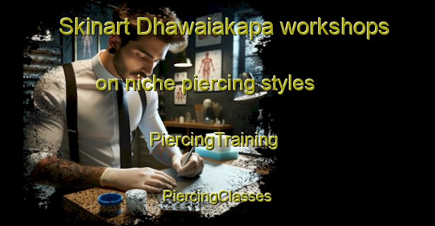 Skinart Dhawaiakapa workshops on niche piercing styles | #PiercingTraining #PiercingClasses #SkinartTraining-India