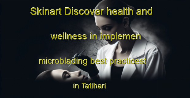 Skinart Discover health and wellness in implemen microblading best practicest in Tatihari | MicrobladingTraining | MicrobladingClasses | SkinartTraining-India