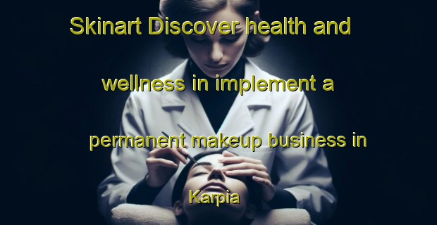 Skinart Discover health and wellness in implement a permanent makeup business in Karpia | PermanentmakeupTraining | PermanentmakeupClasses | SkinartTraining-India