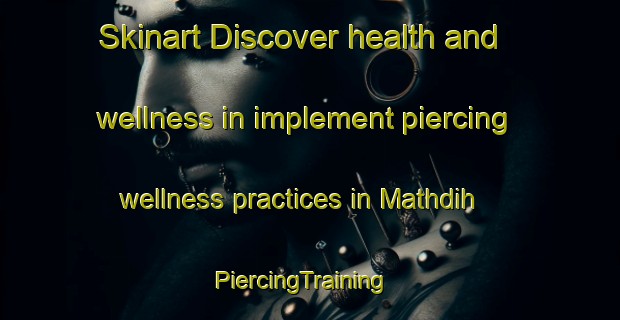 Skinart Discover health and wellness in implement piercing wellness practices in Mathdih | PiercingTraining | PiercingClasses | SkinartTraining-India