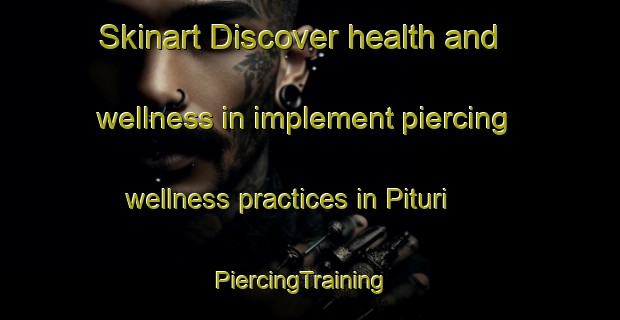 Skinart Discover health and wellness in implement piercing wellness practices in Pituri | PiercingTraining | PiercingClasses | SkinartTraining-India