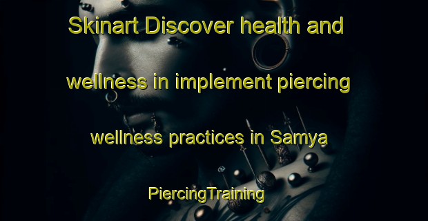 Skinart Discover health and wellness in implement piercing wellness practices in Samya | PiercingTraining | PiercingClasses | SkinartTraining-India