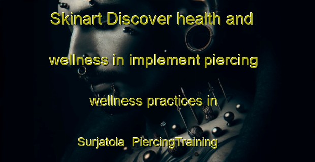 Skinart Discover health and wellness in implement piercing wellness practices in Surjatola | PiercingTraining | PiercingClasses | SkinartTraining-India