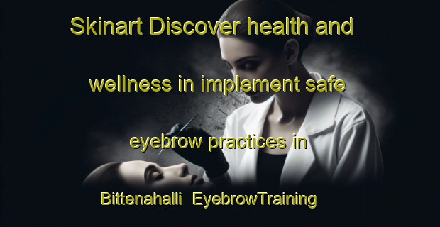 Skinart Discover health and wellness in implement safe eyebrow practices in Bittenahalli | EyebrowTraining | EyebrowClasses | SkinartTraining-India