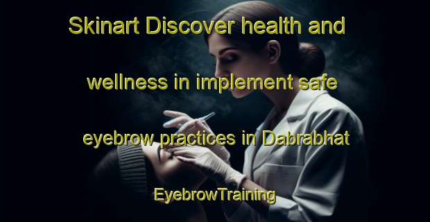 Skinart Discover health and wellness in implement safe eyebrow practices in Dabrabhat | EyebrowTraining | EyebrowClasses | SkinartTraining-India