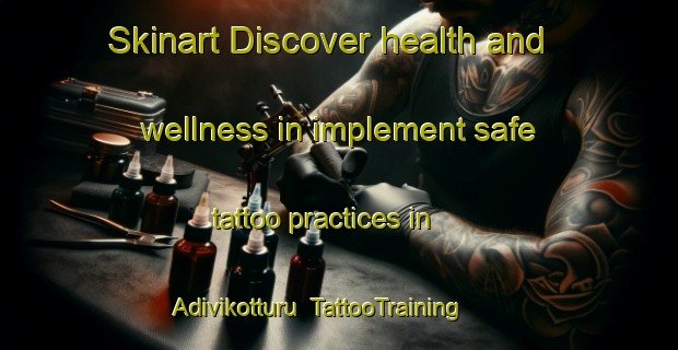 Skinart Discover health and wellness in implement safe tattoo practices in Adivikotturu | TattooTraining | TattooClasses | SkinartTraining-India