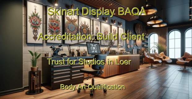 Skinart Display BAQA Accreditation: Build Client Trust for Studios in Loer | Body Art Qualification Authority | BAQA-India