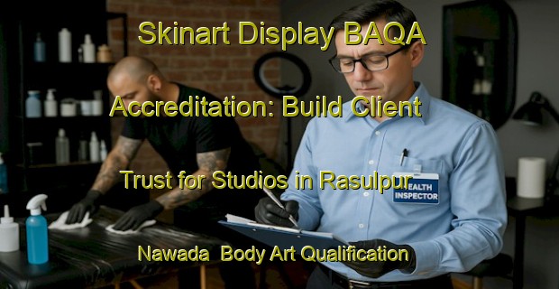 Skinart Display BAQA Accreditation: Build Client Trust for Studios in Rasulpur Nawada | Body Art Qualification Authority | BAQA-India