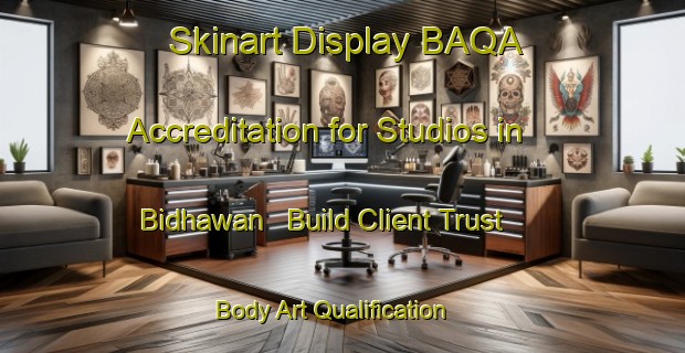 Skinart Display BAQA Accreditation for Studios in Bidhawan - Build Client Trust | Body Art Qualification Authority | BAQA-India