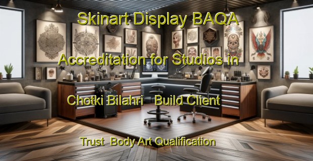 Skinart Display BAQA Accreditation for Studios in Chotki Bilahri - Build Client Trust | Body Art Qualification Authority | BAQA-India