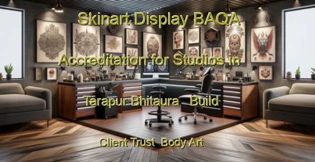 Skinart Display BAQA Accreditation for Studios in Tarapur Bhitaura - Build Client Trust | Body Art Qualification Authority | BAQA-India