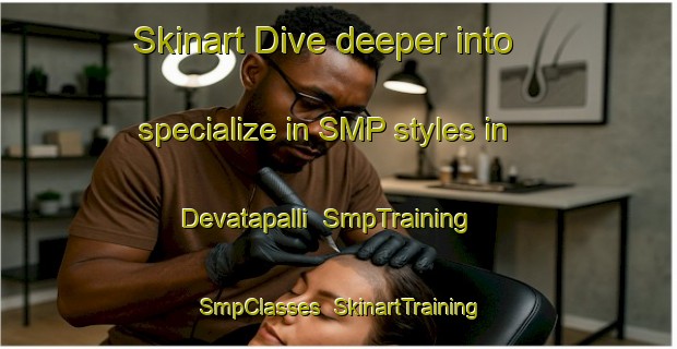 Skinart Dive deeper into specialize in SMP styles in Devatapalli | SmpTraining | SmpClasses | SkinartTraining-India