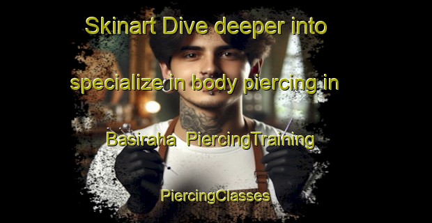 Skinart Dive deeper into specialize in body piercing in Basiraha | #PiercingTraining #PiercingClasses #SkinartTraining-India