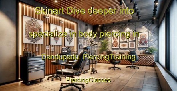 Skinart Dive deeper into specialize in body piercing in Dandupadu | #PiercingTraining #PiercingClasses #SkinartTraining-India