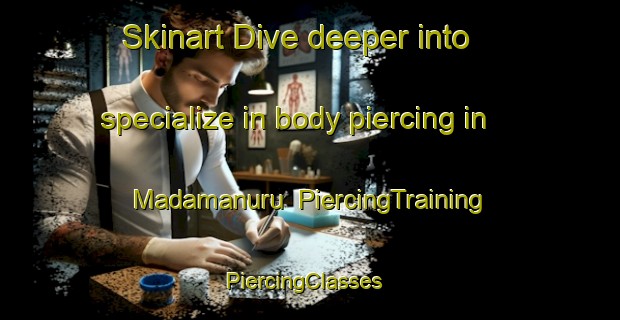 Skinart Dive deeper into specialize in body piercing in Madamanuru | PiercingTraining | PiercingClasses | SkinartTraining-India
