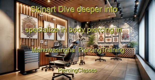 Skinart Dive deeper into specialize in body piercing in Mahuwasingha | #PiercingTraining #PiercingClasses #SkinartTraining-India