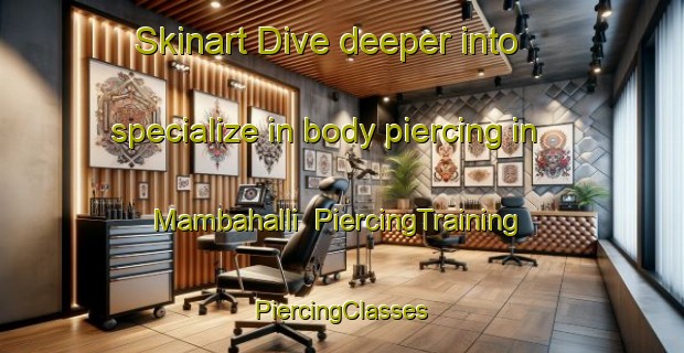 Skinart Dive deeper into specialize in body piercing in Mambahalli | #PiercingTraining #PiercingClasses #SkinartTraining-India