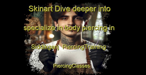 Skinart Dive deeper into specialize in body piercing in Siddikganj | PiercingTraining | PiercingClasses | SkinartTraining-India