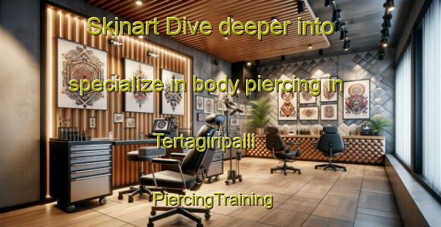 Skinart Dive deeper into specialize in body piercing in Tertagiripalli | PiercingTraining | PiercingClasses | SkinartTraining-India