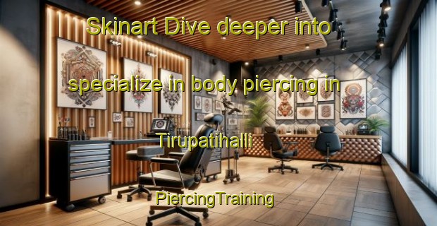 Skinart Dive deeper into specialize in body piercing in Tirupatihalli | #PiercingTraining #PiercingClasses #SkinartTraining-India