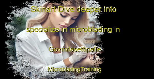 Skinart Dive deeper into specialize in microblading in Govindasettipalle | MicrobladingTraining | MicrobladingClasses | SkinartTraining-India
