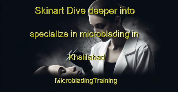 Skinart Dive deeper into specialize in microblading in Khalilabad | MicrobladingTraining | MicrobladingClasses | SkinartTraining-India