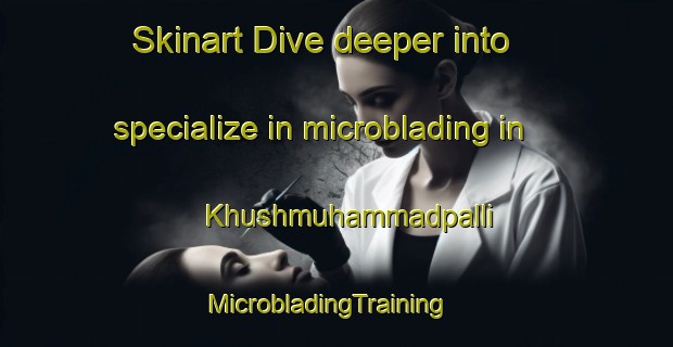 Skinart Dive deeper into specialize in microblading in Khushmuhammadpalli | MicrobladingTraining | MicrobladingClasses | SkinartTraining-India