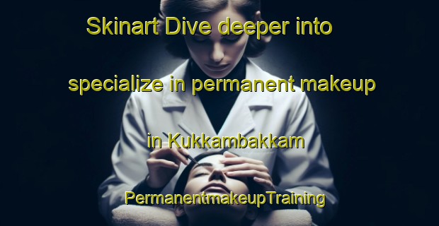 Skinart Dive deeper into specialize in permanent makeup in Kukkambakkam | PermanentmakeupTraining | PermanentmakeupClasses | SkinartTraining-India