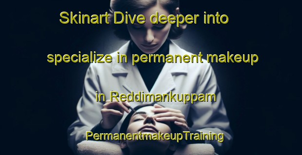 Skinart Dive deeper into specialize in permanent makeup in Reddimankuppam | PermanentmakeupTraining | PermanentmakeupClasses | SkinartTraining-India