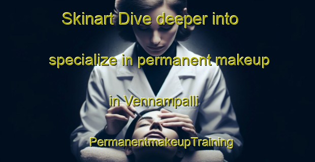 Skinart Dive deeper into specialize in permanent makeup in Vennampalli | PermanentmakeupTraining | PermanentmakeupClasses | SkinartTraining-India