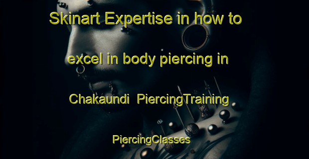 Skinart Expertise in how to excel in body piercing in Chakaundi | PiercingTraining | PiercingClasses | SkinartTraining-India