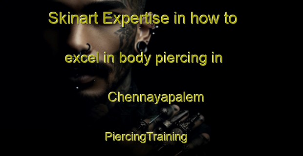 Skinart Expertise in how to excel in body piercing in Chennayapalem | PiercingTraining | PiercingClasses | SkinartTraining-India