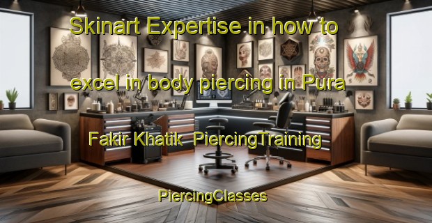 Skinart Expertise in how to excel in body piercing in Pura Fakir Khatik | PiercingTraining | PiercingClasses | SkinartTraining-India