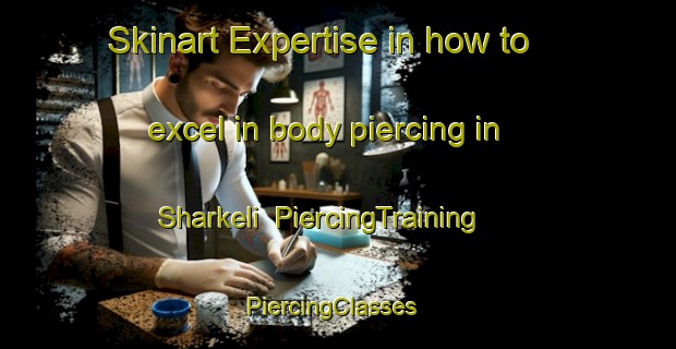 Skinart Expertise in how to excel in body piercing in Sharkeli | PiercingTraining | PiercingClasses | SkinartTraining-India