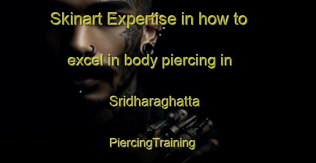 Skinart Expertise in how to excel in body piercing in Sridharaghatta | PiercingTraining | PiercingClasses | SkinartTraining-India