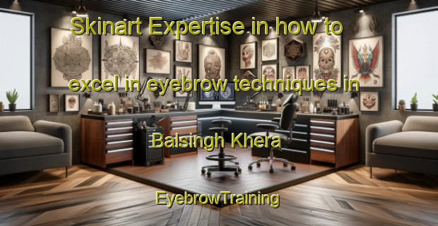 Skinart Expertise in how to excel in eyebrow techniques in Balsingh Khera | EyebrowTraining | EyebrowClasses | SkinartTraining-India