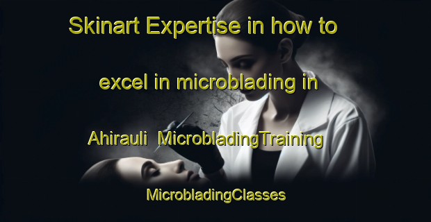 Skinart Expertise in how to excel in microblading in Ahirauli | #MicrobladingTraining #MicrobladingClasses #SkinartTraining-India